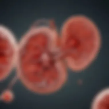 Impact of Cysts on Renal Function in APKD Illustration of kidneys affected by cysts in APKD