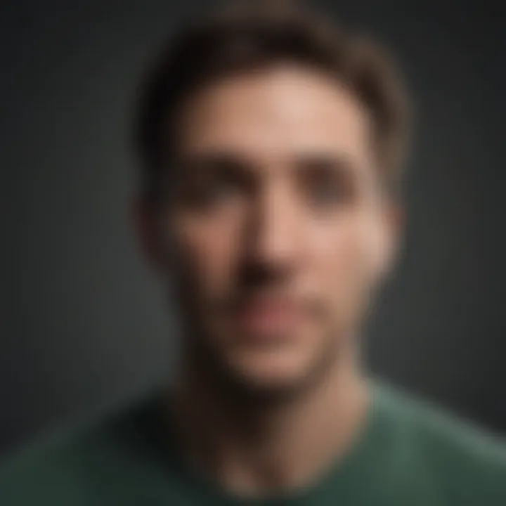 A depiction of the mood spectrum showing bipolar depression