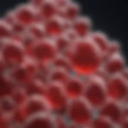 Diagram illustrating the relationship between hemoglobin A1c and diabetes management