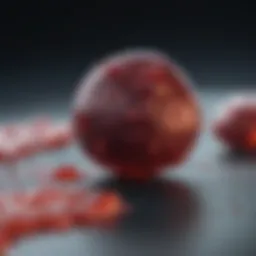 Visual representation of neutrophils in a blood sample