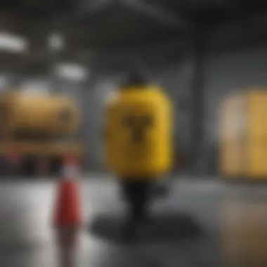 Safety precautions for working with radioactive materials