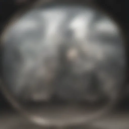 Microscopic view of mesenchymal stem cells showcasing their unique morphology