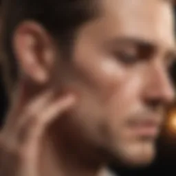 A diagram illustrating the physiological mechanisms of migraines.