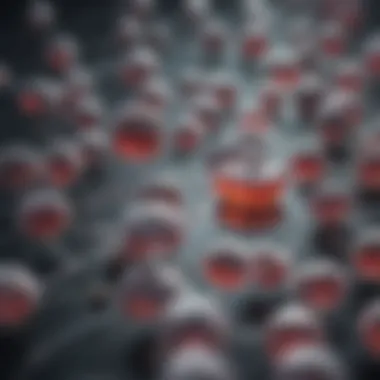Infographic showcasing applications of monoclonal antibodies in therapeutics