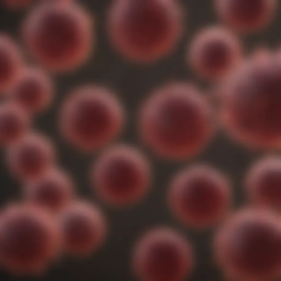 Visual representation of multiple myeloma cells