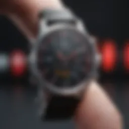 Visual representation of blood oxygen saturation levels