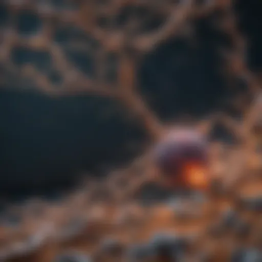 Neurotransmitter pathways illustrating serotonin's role in the brain