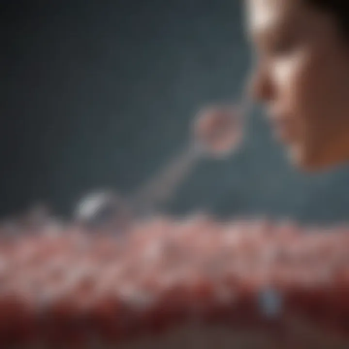 Visual depiction of genetic factors influencing reproductive health