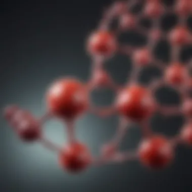 Illustration depicting LDL cholesterol molecule structure