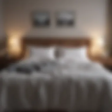 The Comfort of Excessive Sleep A serene bedroom scene illustrating the concept of excessive sleep.