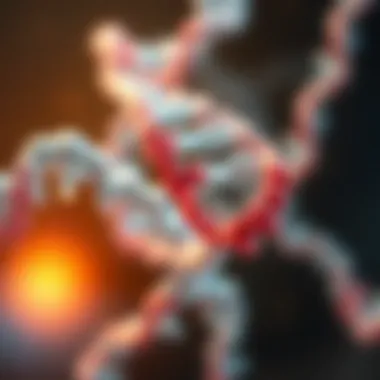 Genetic Roots of DMD Genetic illustration of Duchenne Muscular Dystrophy