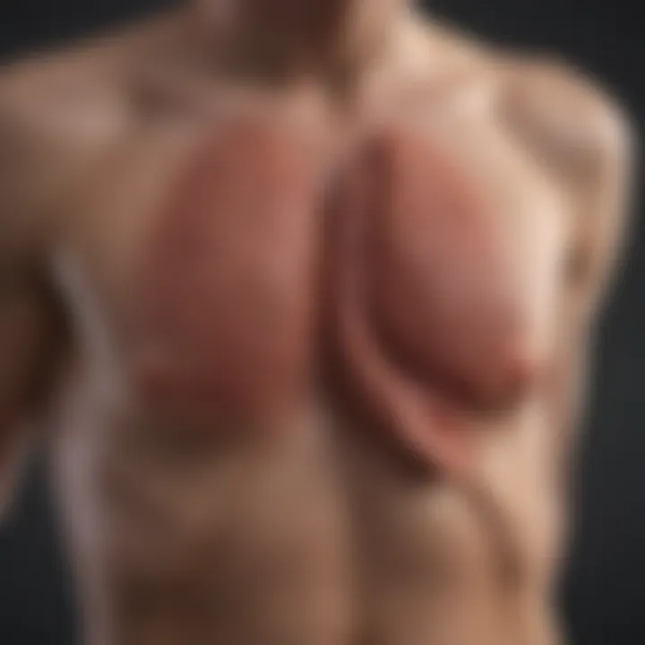 Visual representation of treatment options available for liver cancer
